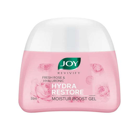 Joy Revivify Fresh Rose & Hyaluronic Hydra Restore Moisture Boost Gel
