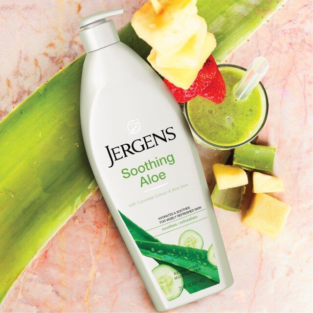 Jergens Lotion Soothing Aloe, 21oz - Cosmacie
