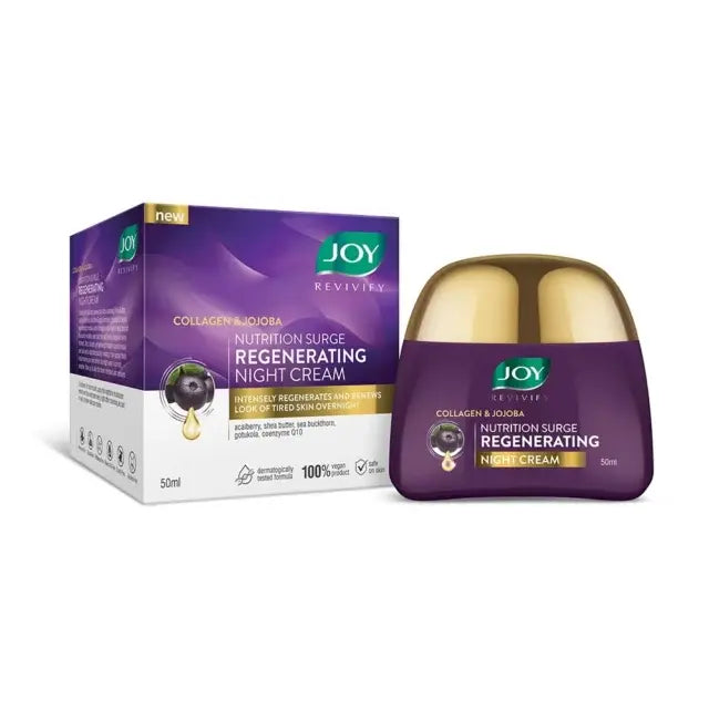 Joy Regenerating Night Face Cream, 50g - Cosmacie