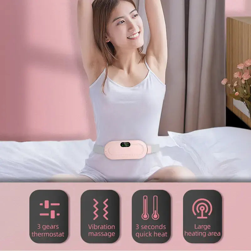 GentleWave Menstrual Cramp Relief Heating Pad - Cosmacie