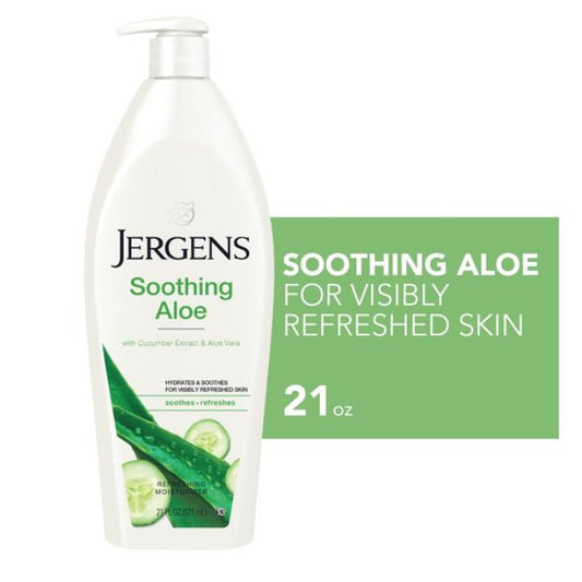 Jergens Lotion Soothing Aloe, 21oz - Cosmacie
